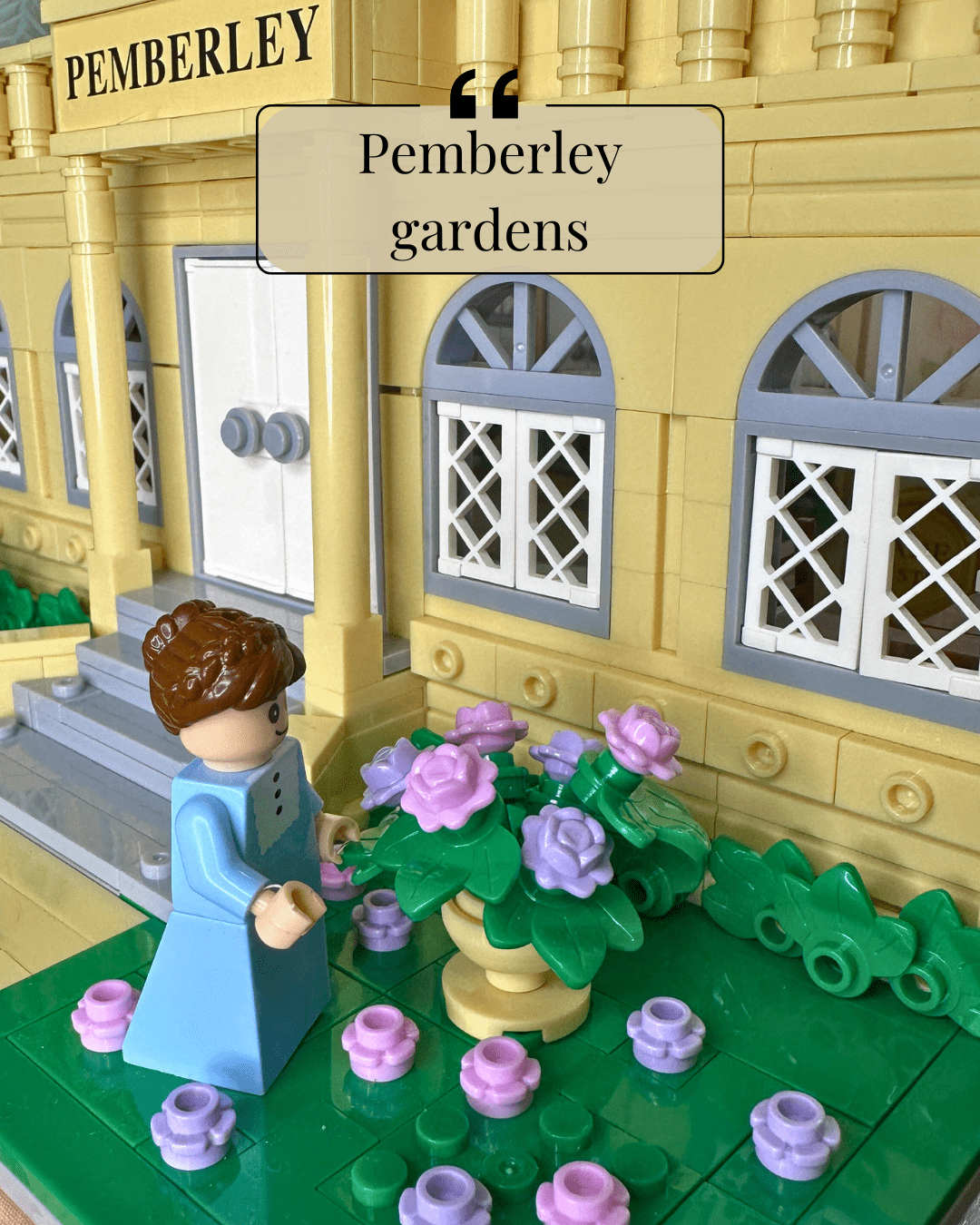 Pemberley Building Set | Jane Austen Collector’s Edition | TALEBLOCKS - taleblocks