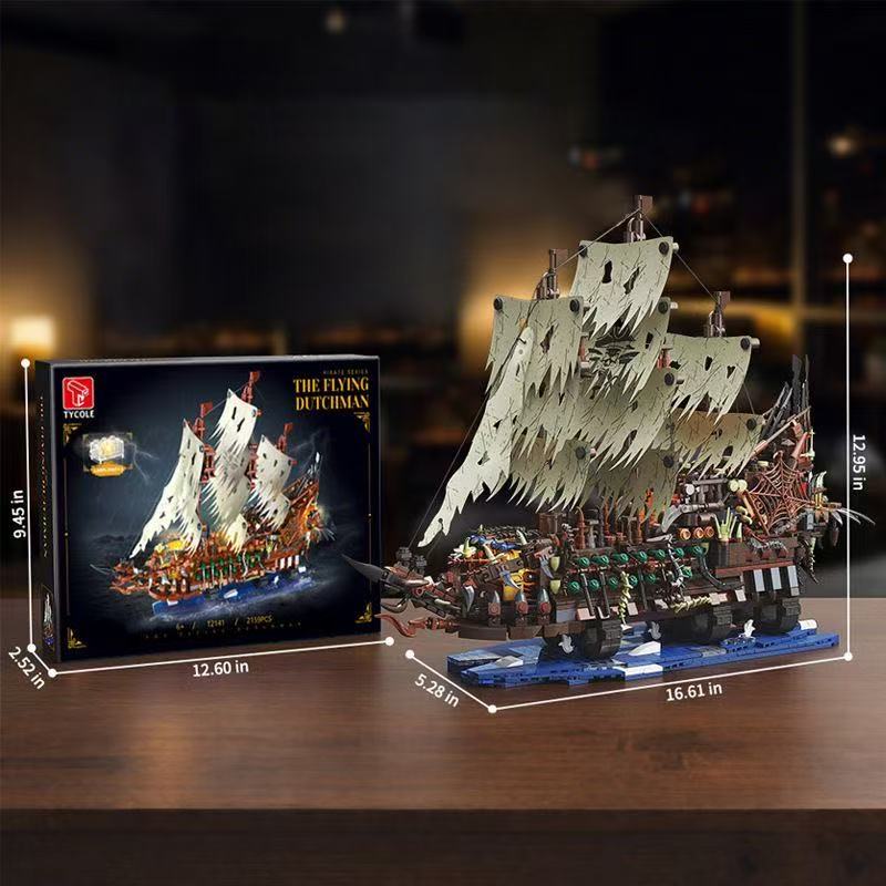 The Flying Dutchman – Barco Fantasma de 2159 Piezas | Set de Construcción Pirata para Adultos Coleccionistas - taleblocks