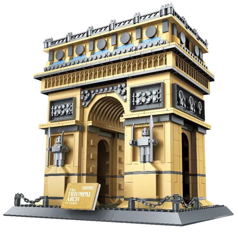 Arco del Triunfo de París – Set de Bloques 1.401 Piezas (Modelo 5223) - taleblocks