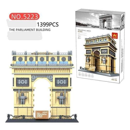 Arco del Triunfo de París – Set de Bloques 1.401 Piezas (Modelo 5223) - taleblocks