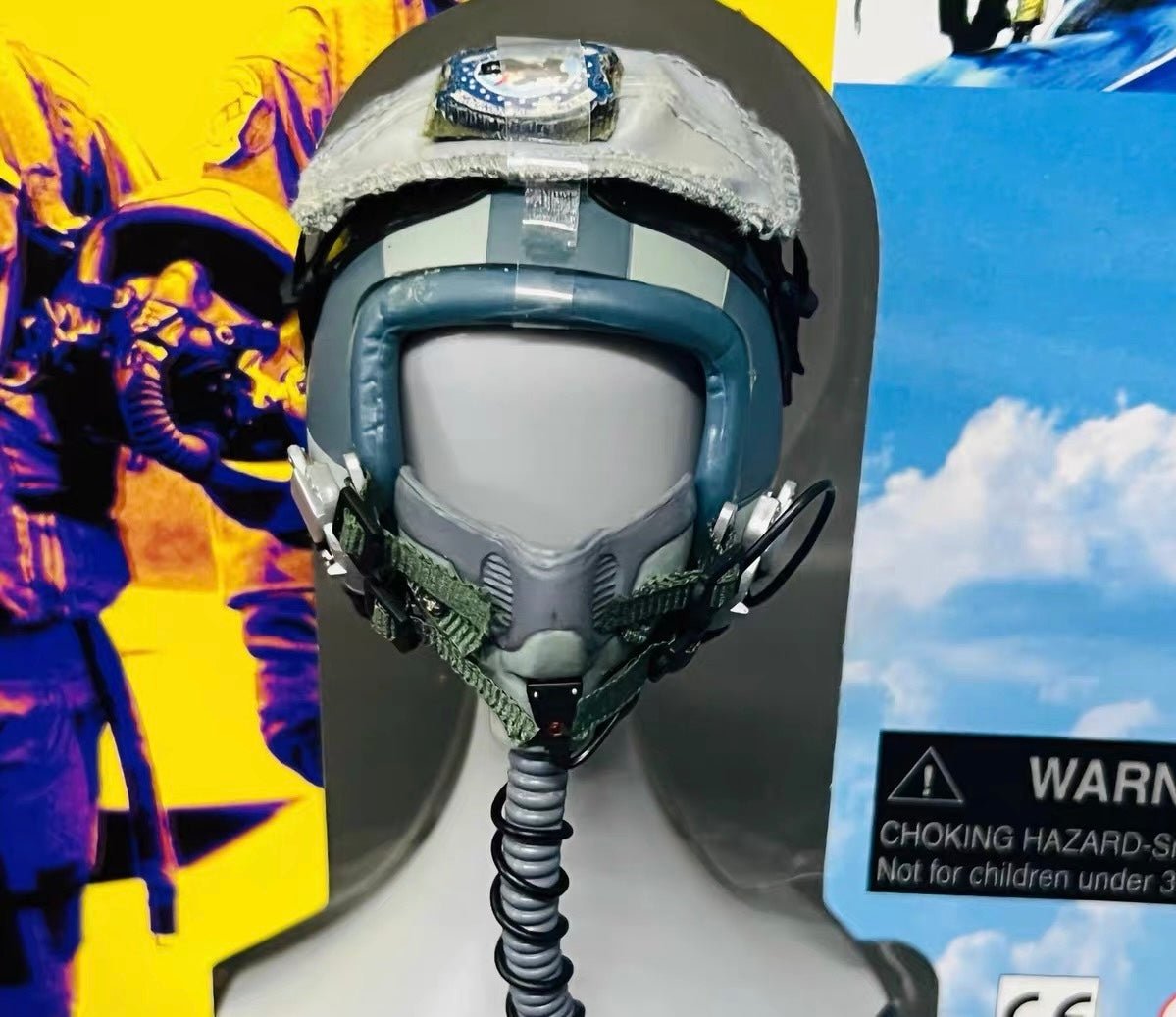 Casco piloto USAF HGU - 55 vintage Dragon Models – Helmet USAF 391st FS coleccionista militar - taleblocks