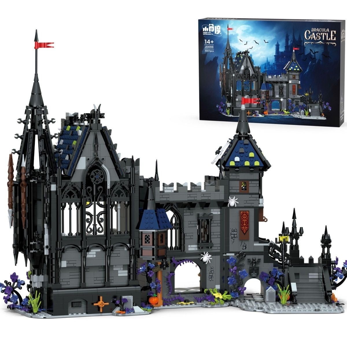 Castillo Drácula – Set gótico 3.007 piezas (Modelo JD099) - taleblocks