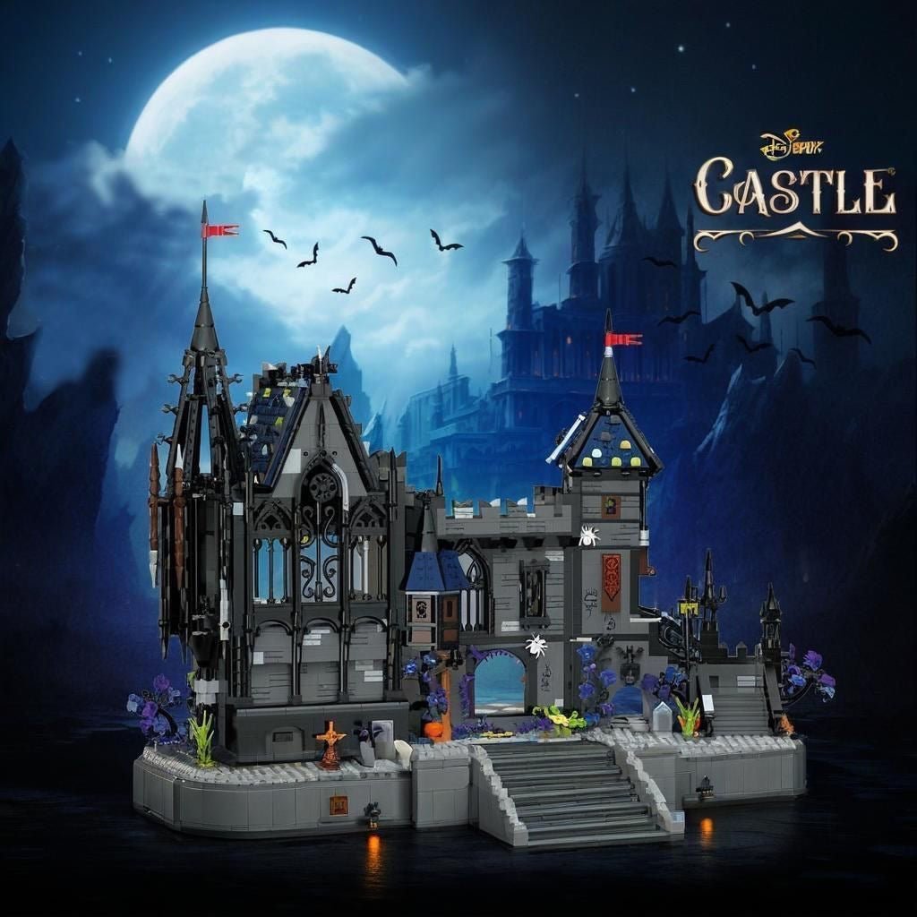 Castillo Drácula – Set gótico 3.007 piezas (Modelo JD099) - taleblocks