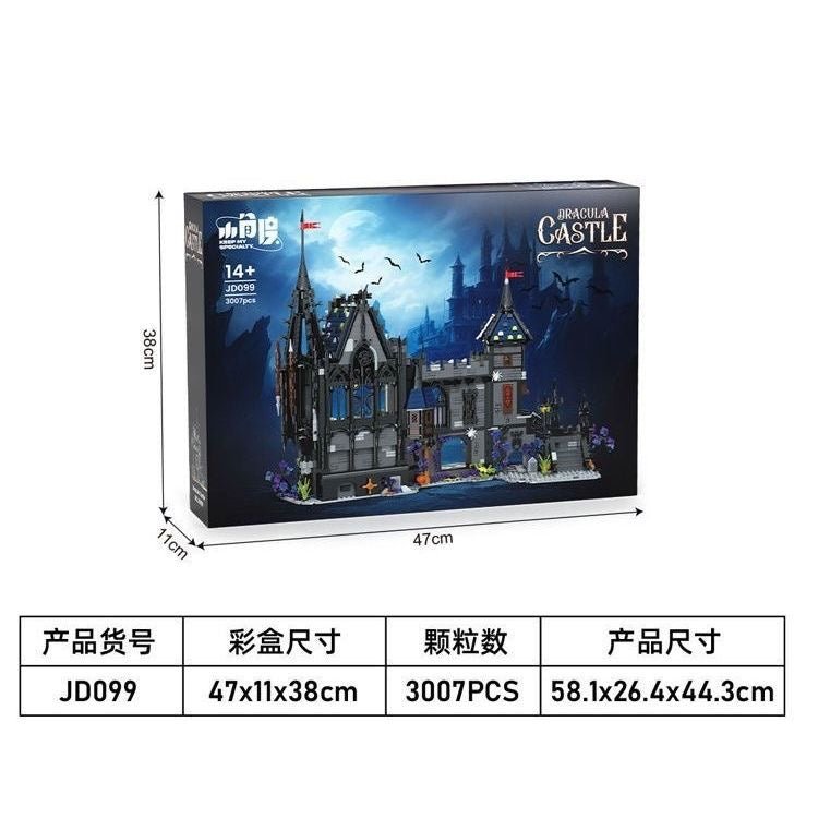 Castillo Drácula – Set gótico 3.007 piezas (Modelo JD099) - taleblocks