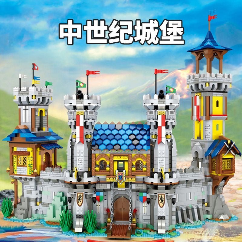 Castillo Golden Lion – Set Medieval Reobrix 2.722 piezas - taleblocks