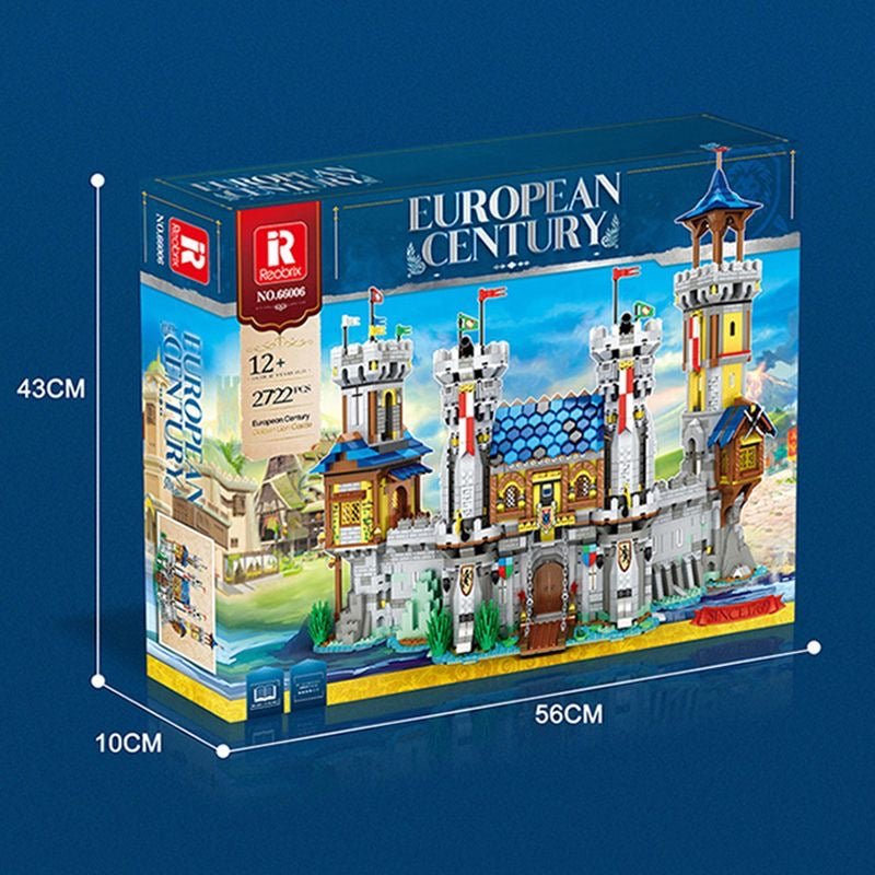 Castillo Golden Lion – Set Medieval Reobrix 2.722 piezas - taleblocks