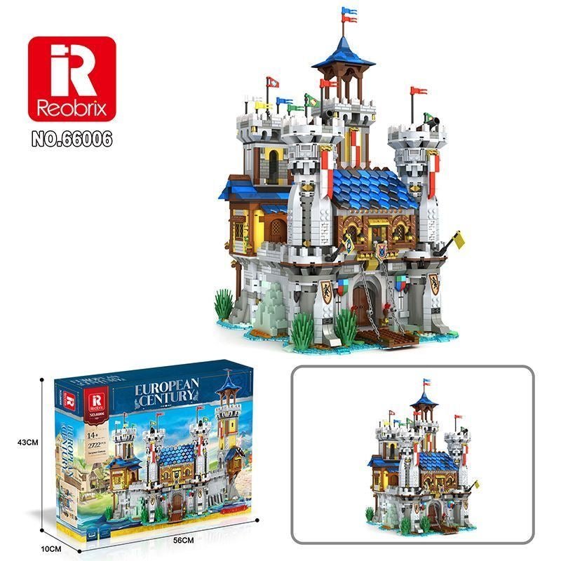 Castillo Golden Lion – Set Medieval Reobrix 2.722 piezas - taleblocks