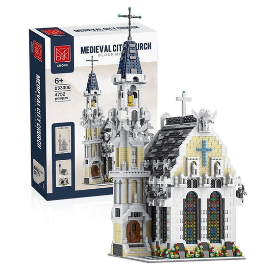 Catedral Medieval – Set de Construcción XMORK 4.752 Piezas (Modelo 033006) - taleblocks