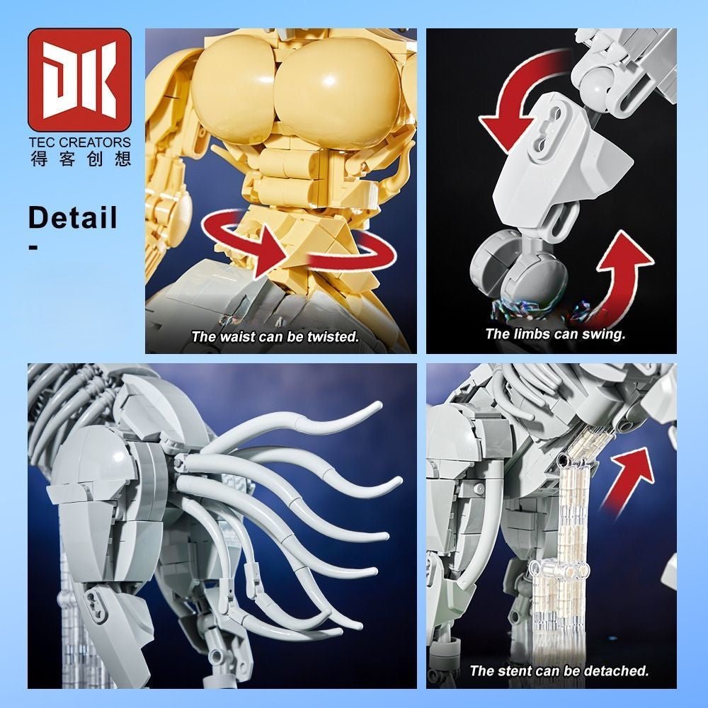 Centauro Mágico – Set DK 1.268 Piezas (Modelo 7060) - taleblocks