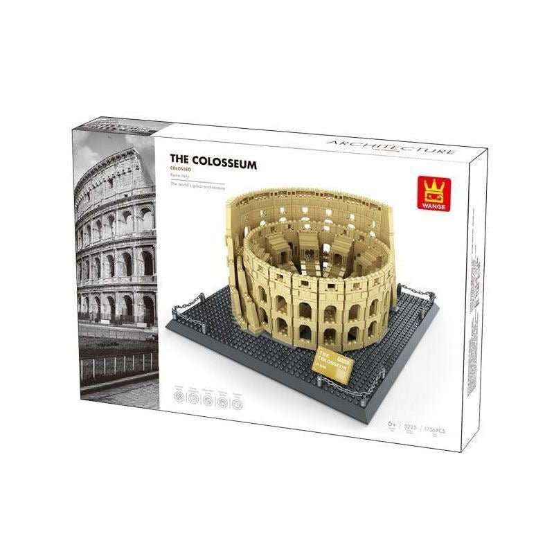 Coloseo Romano – Réplica del Coliseo de Roma, 1.756 piezas - taleblocks