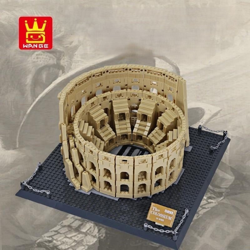 Coloseo Romano – Réplica del Coliseo de Roma, 1.756 piezas - taleblocks