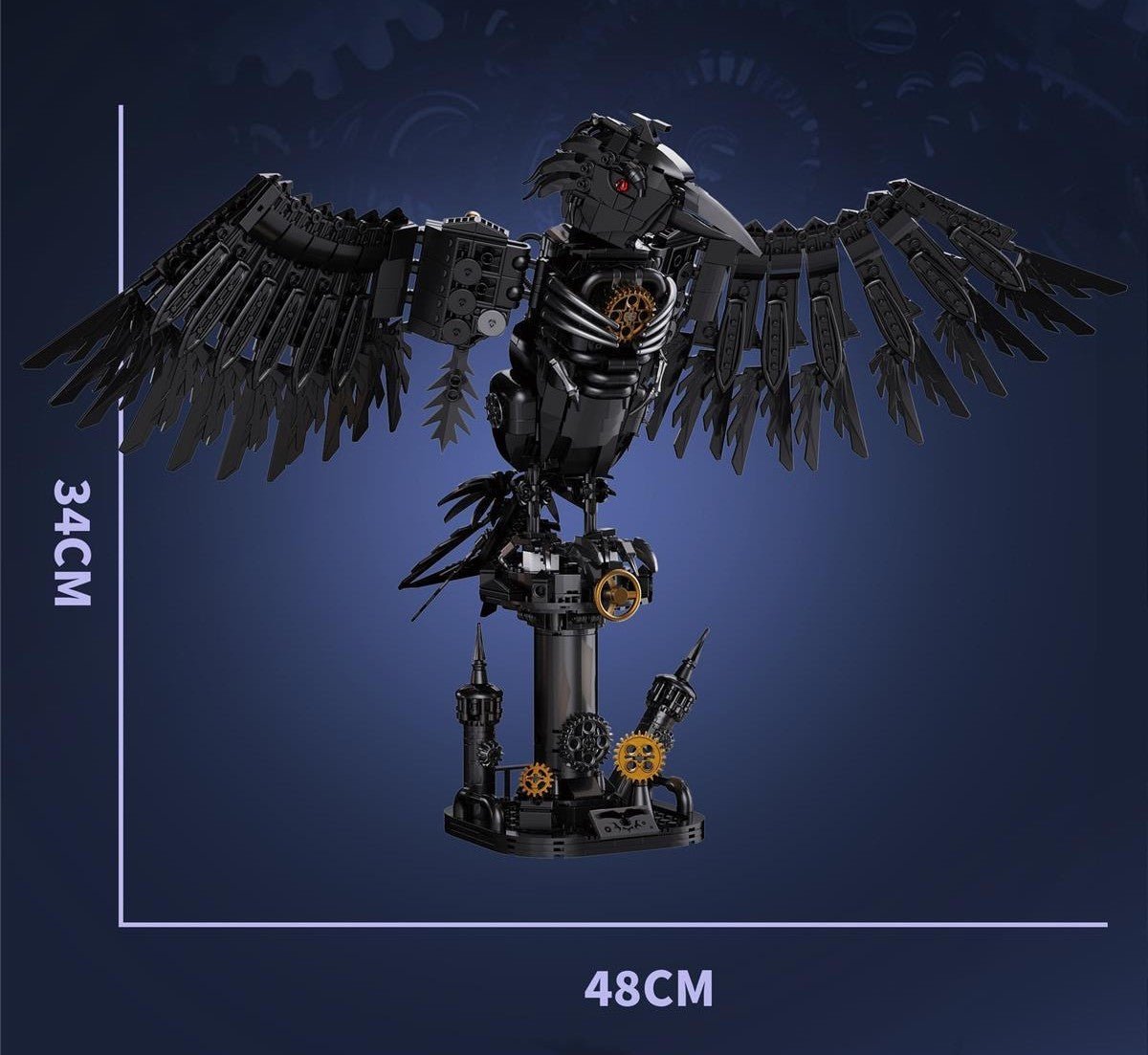 Cuervo Mecánico – Set DK 1.018 Piezas (Modelo 7063) - taleblocks