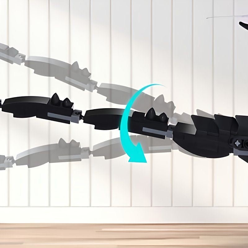 Dragón Negro – Set de Construcción 589 Piezas (Edad 8+) - taleblocks