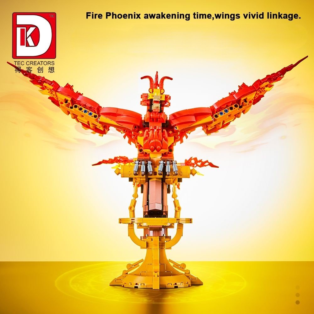 Fénix de Fuego – Set DK 939 Piezas (Modelo 7032) - taleblocks