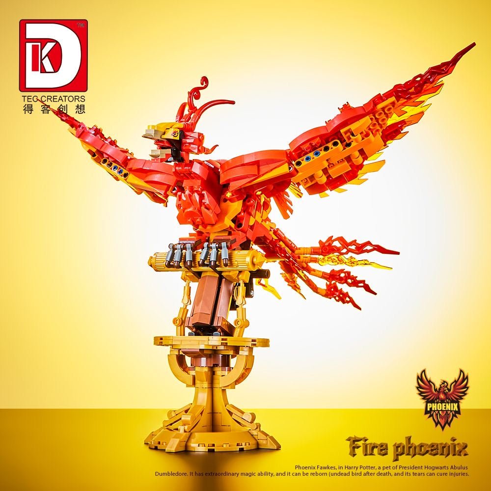 Fénix de Fuego – Set DK 939 Piezas (Modelo 7032) - taleblocks