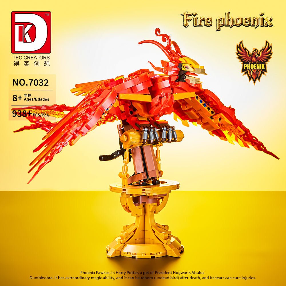 Fénix de Fuego – Set DK 939 Piezas (Modelo 7032) - taleblocks
