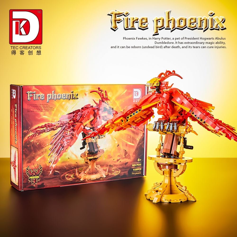 Fénix de Fuego – Set DK 939 Piezas (Modelo 7032) - taleblocks