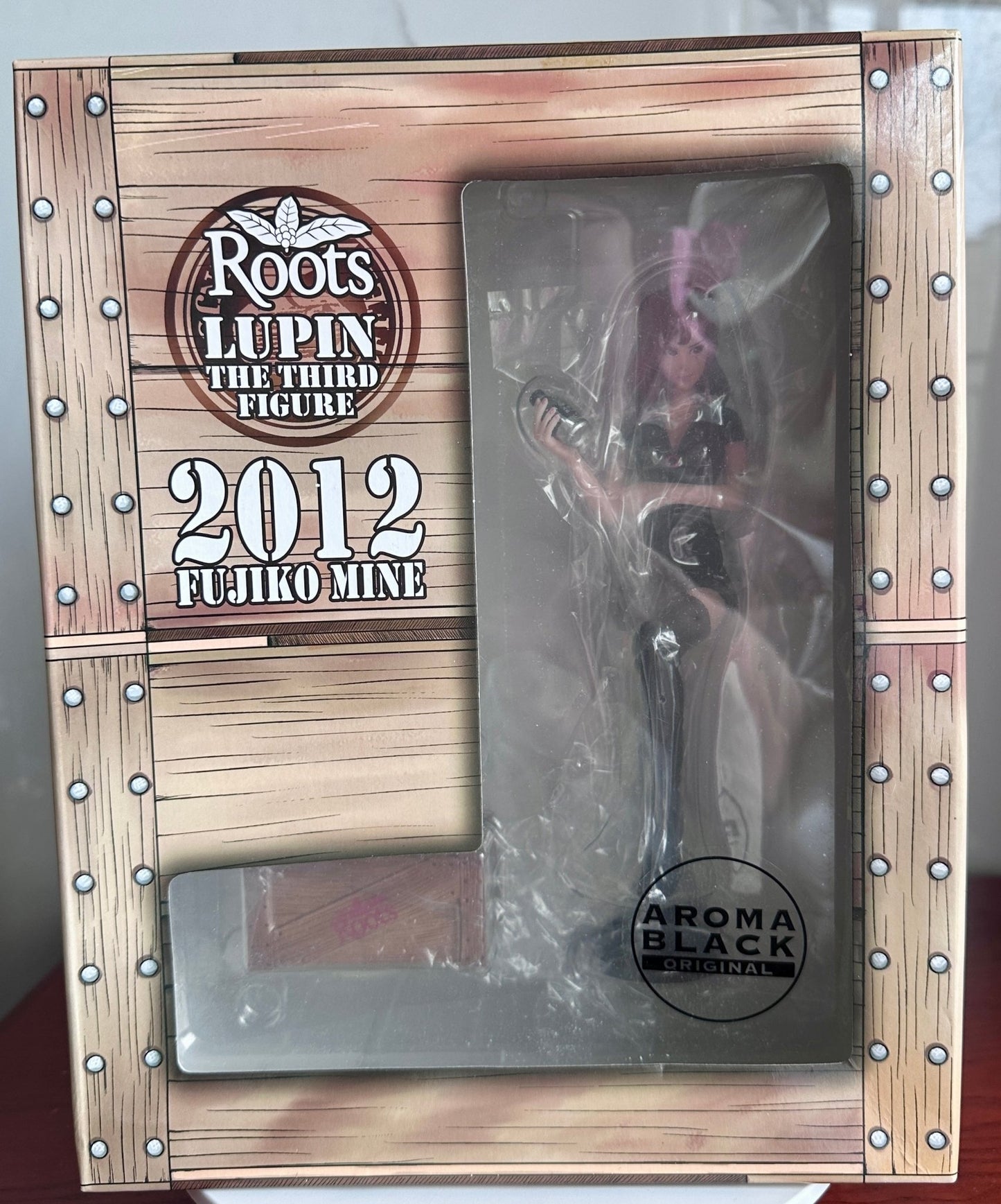 Figura Fujiko Mine 2012 Roots Lupin the Third Aroma Black Original – Edición Coleccionista - taleblocks