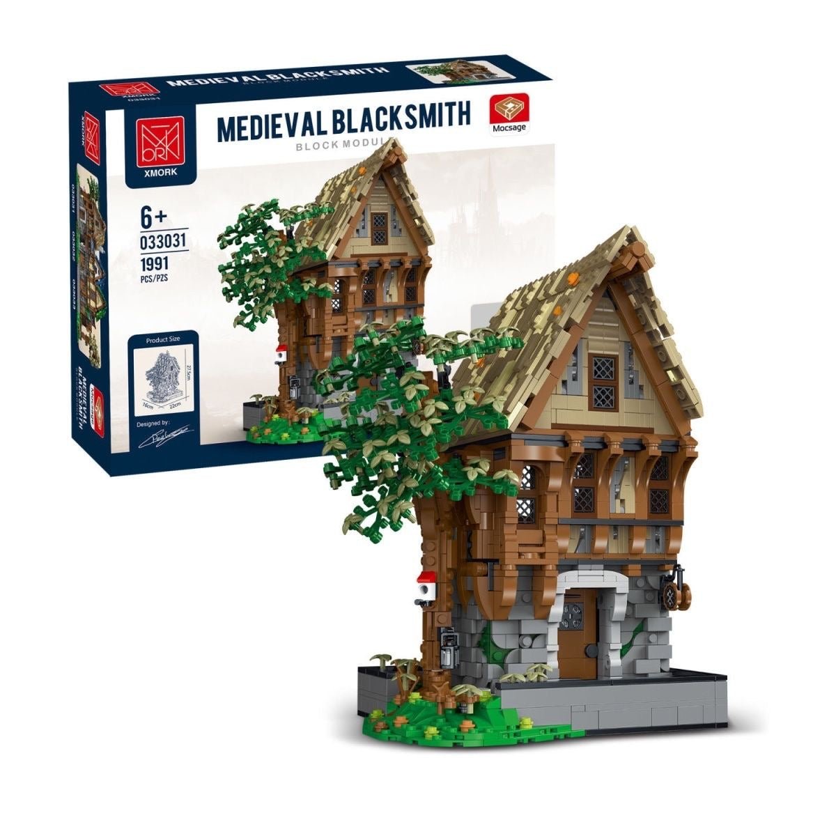 Forja Medieval – Set XMORK 1.991 Piezas (Modelo 033031) - taleblocks