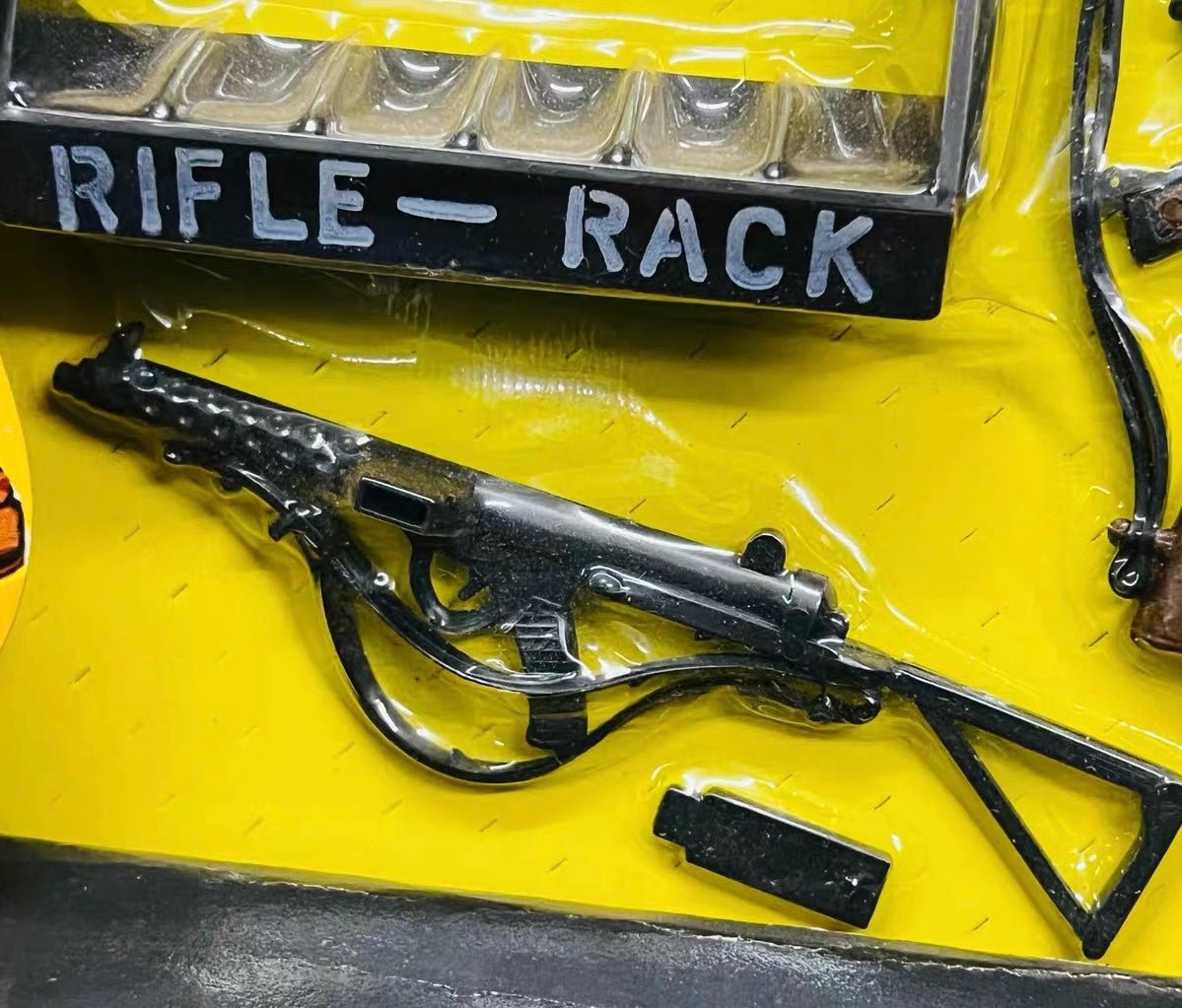 Geyperman Vintage Accesorios Armero Rifle Rack en Caja Original | Juguete Coleccionista Años 70 - taleblocks