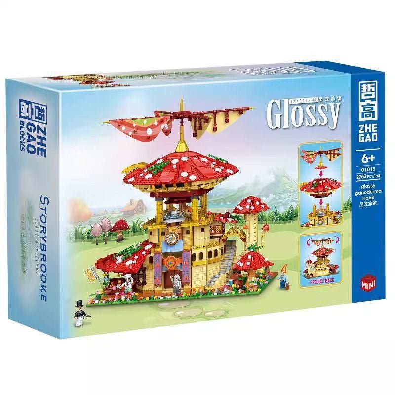 Hotel Mariposa Mágica – Set ZHEGAO 2.763 piezas (6+ años) - taleblocks