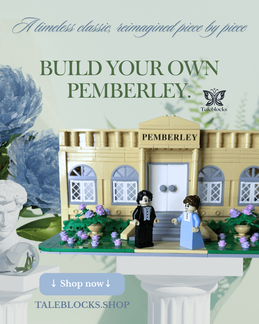 Pemberley Building Set | Jane Austen Collector’s Edition | TALEBLOCKS - taleblocks