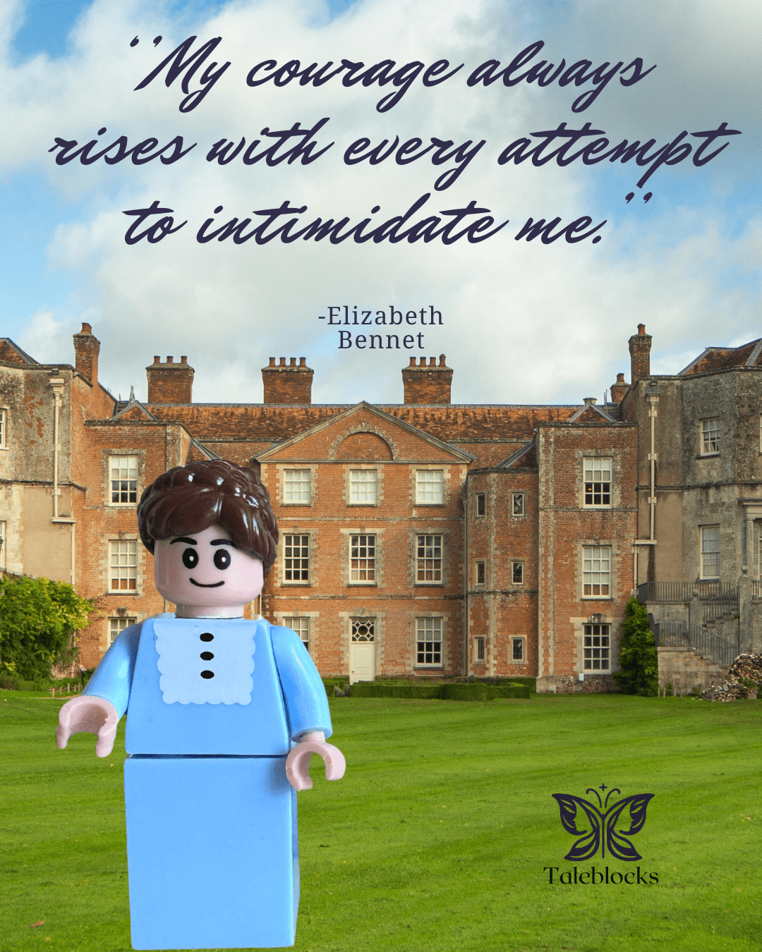 Pemberley Building Set | Jane Austen Collector’s Edition | TALEBLOCKS - taleblocks