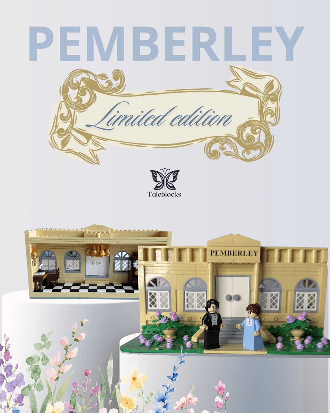 Pemberley Building Set | Jane Austen Collector’s Edition | TALEBLOCKS - taleblocks