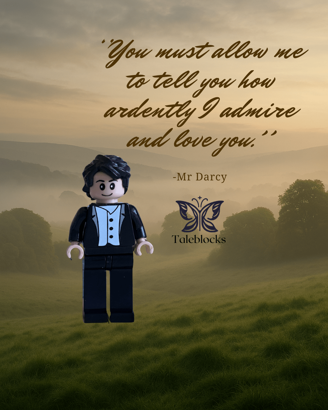 Pemberley Building Set | Jane Austen Collector’s Edition | TALEBLOCKS - taleblocks