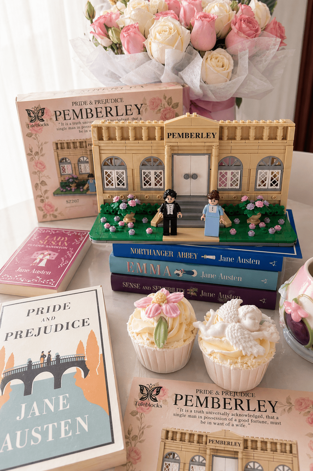 Pemberley Building Set | Jane Austen Collector’s Edition | TALEBLOCKS - taleblocks