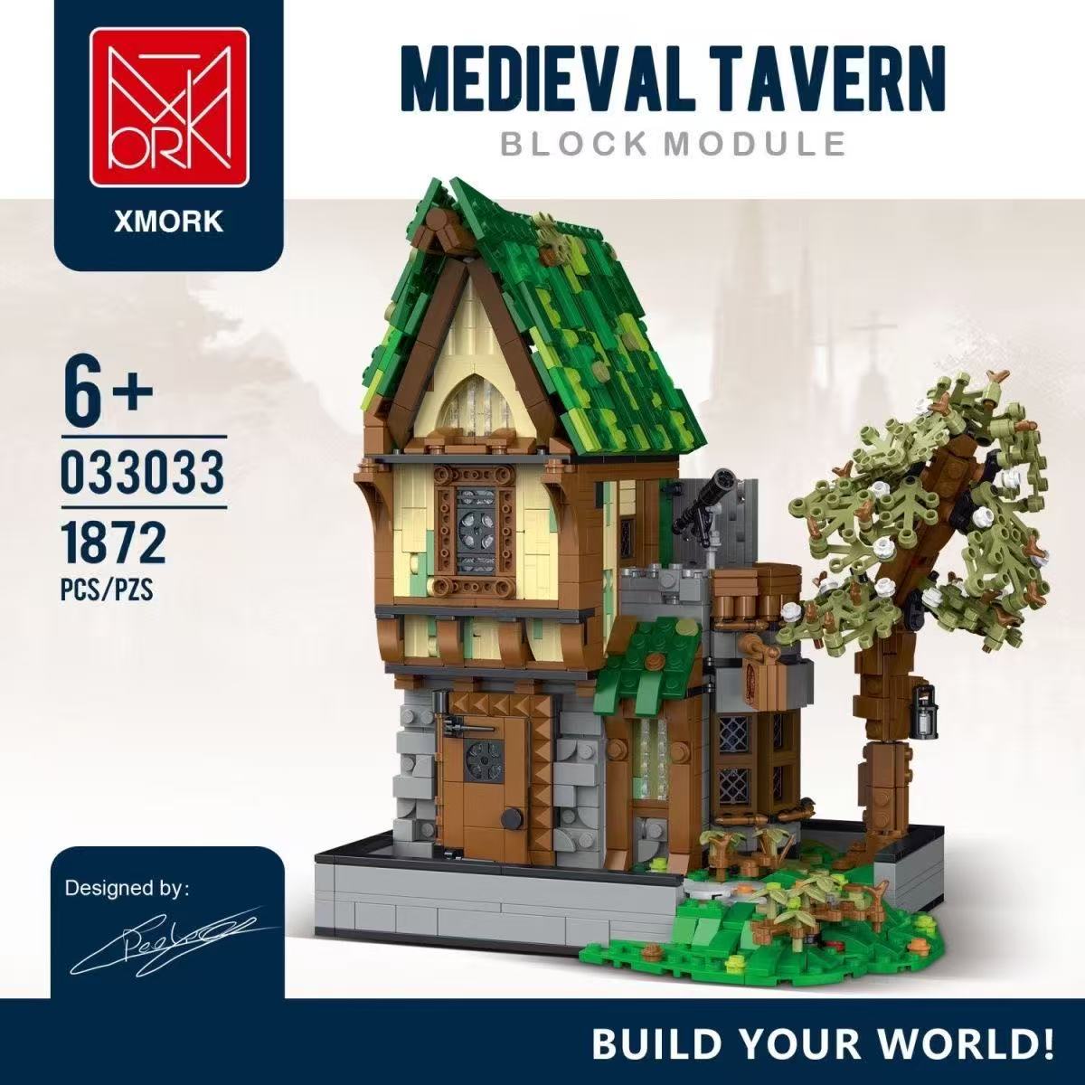 Taberna Medieval – Set XMORK 1.872 Piezas (Modelo 033033) - taleblocks