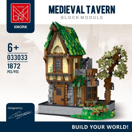 Taberna Medieval – Set XMORK 1.872 Piezas (Modelo 033033) - taleblocks