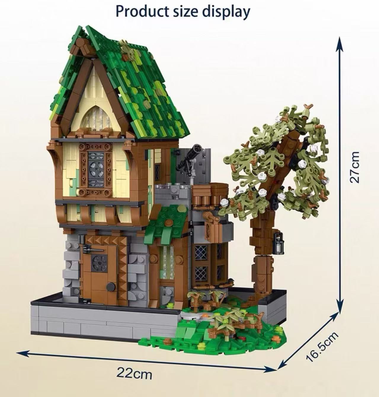Taberna Medieval – Set XMORK 1.872 Piezas (Modelo 033033) - taleblocks
