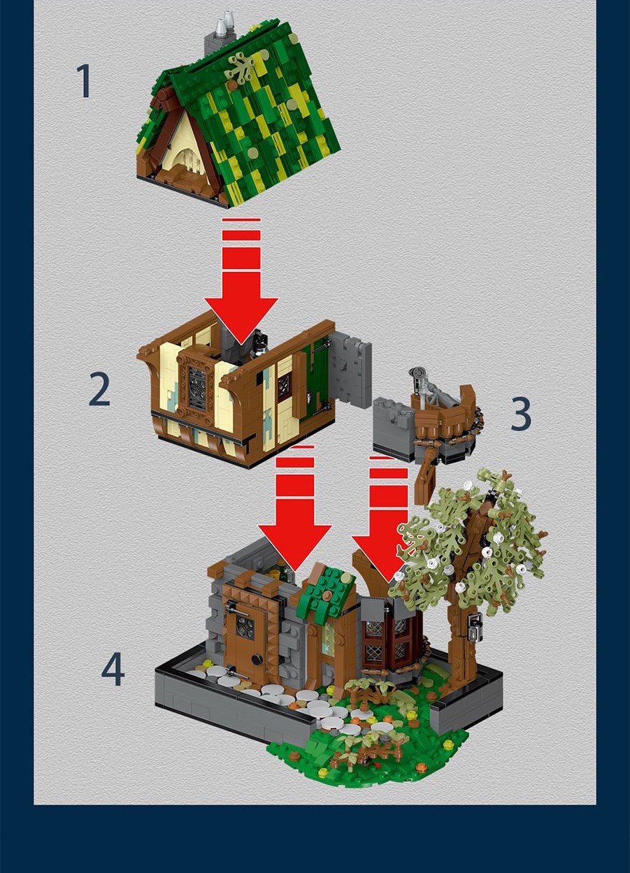 Taberna Medieval – Set XMORK 1.872 Piezas (Modelo 033033) - taleblocks