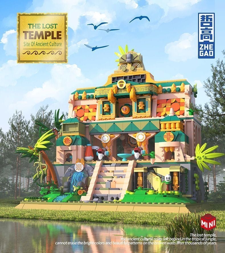 Templo Perdido de Bloques – Set de Construcción con bloques - taleblocks