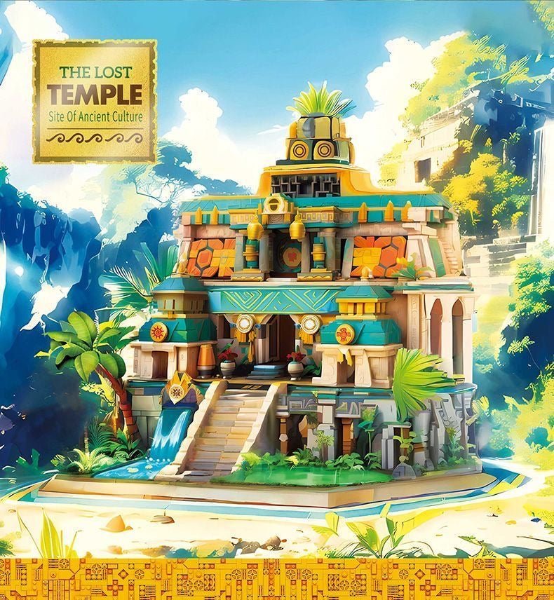 Templo Perdido de Bloques – Set de Construcción con bloques - taleblocks