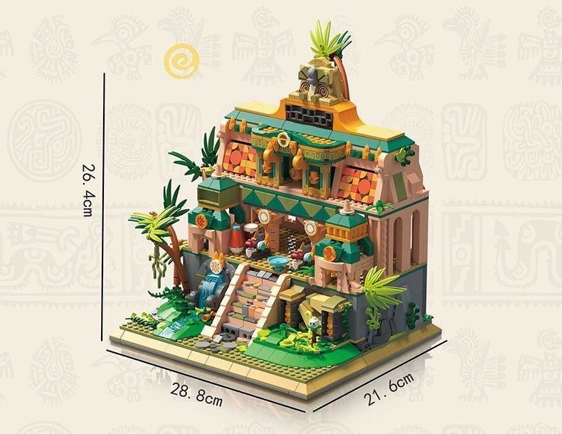 Templo Perdido de Bloques – Set de Construcción con bloques - taleblocks