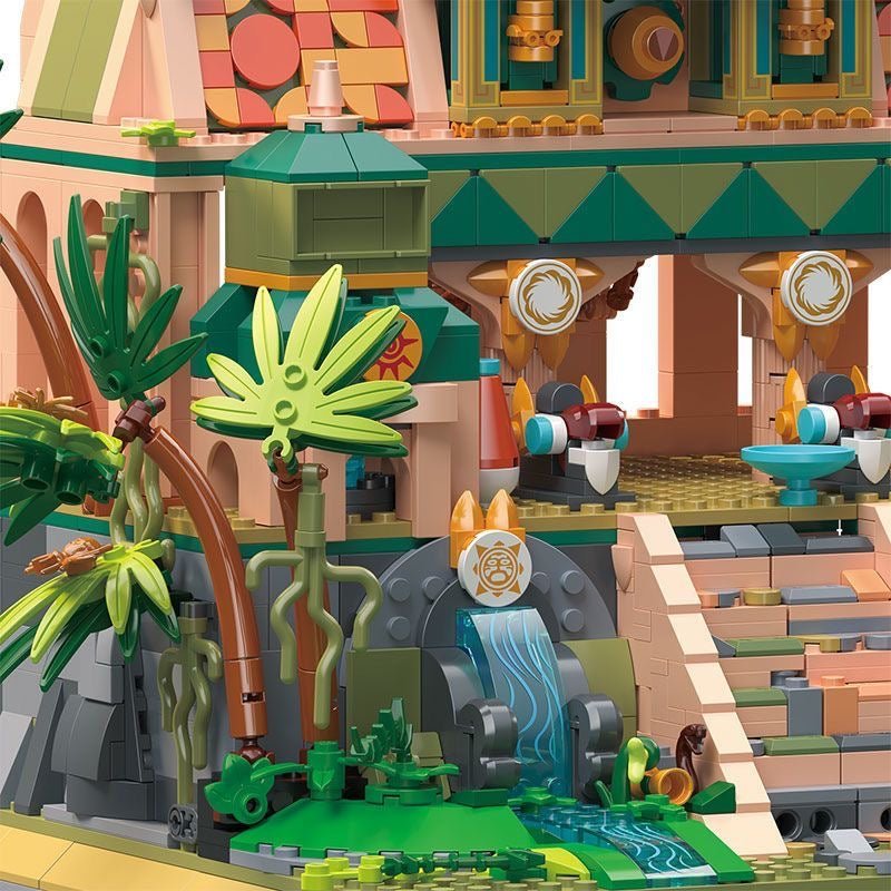 Templo Perdido de Bloques – Set de Construcción con bloques - taleblocks