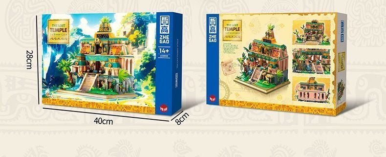 Templo Perdido de Bloques – Set de Construcción con bloques - taleblocks